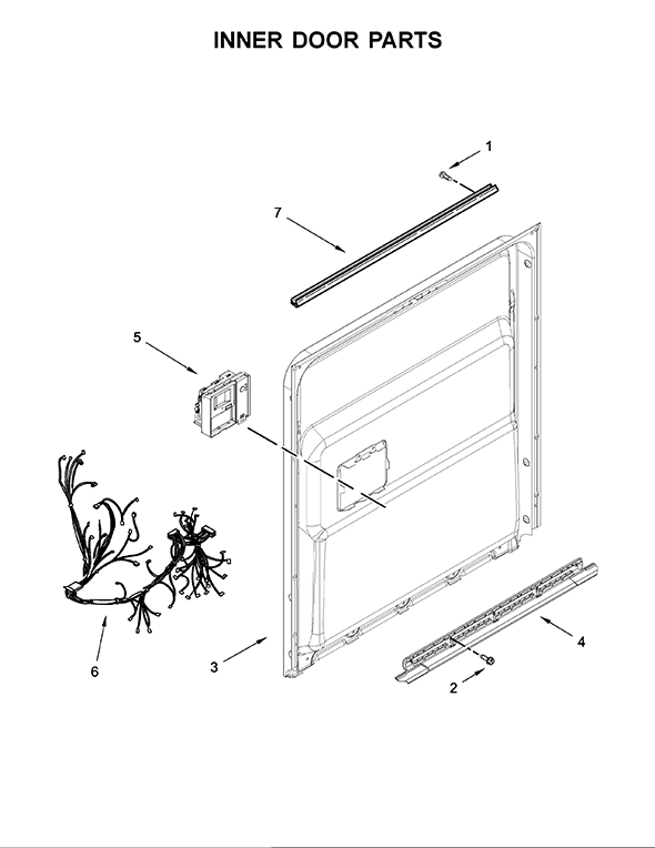 Kenmore Elite 66514754N512 Dishwasher | Partswarehouse