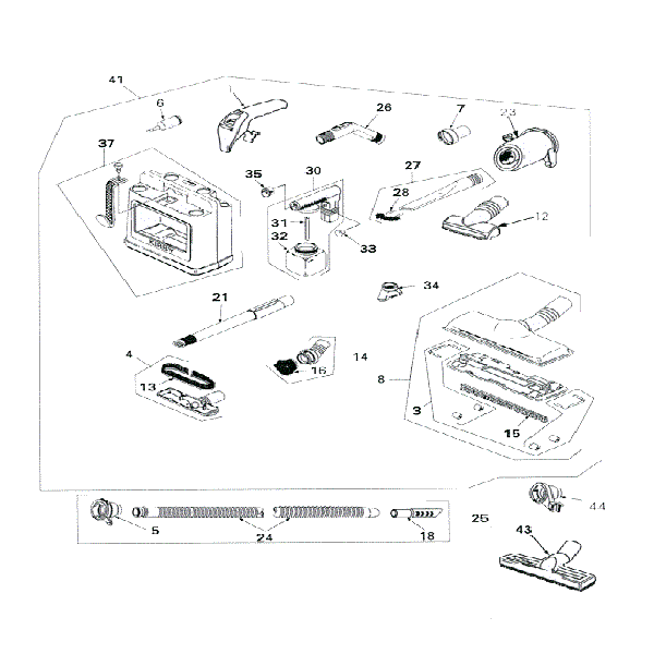 Kirby Sentria (G10)Vacuum Repair Parts & Tools | PartsWarehouse