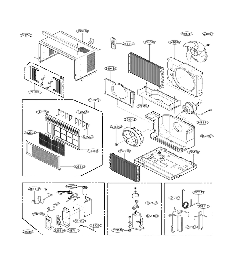 LG LW6511R.AWYAHDP | PartsWarehouse