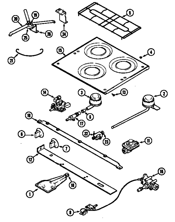 Magic Chef 22RA-4KZ Range | Partswarehouse