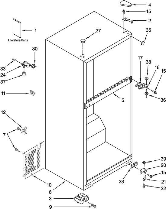 magic chef freezer replacement parts