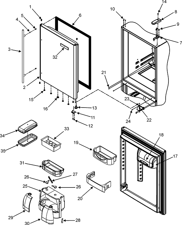 Jenn-Air JBR2088HES Refrigerator | Partswarehouse