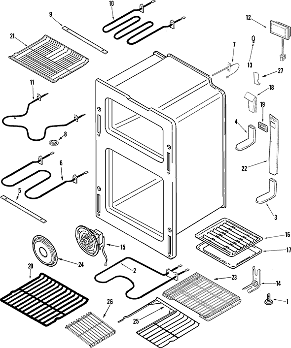 Jenn-Air JDR8895AAS Range | Partswarehouse