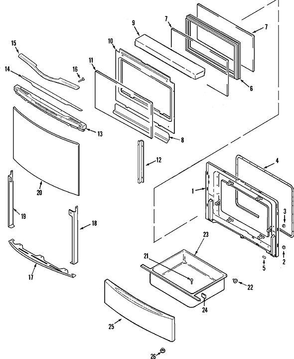 Jenn-Air JDS8850AAB Range | Partswarehouse