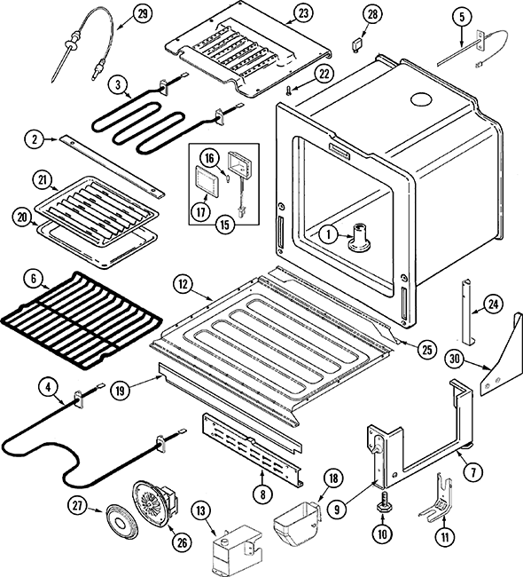 Jenn-Air JDS9860AAB Range | Partswarehouse