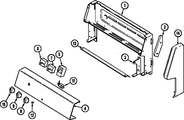 Jenn-Air JE3510PRW Range | Partswarehouse