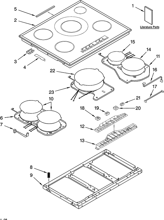 Jenn-Air JEI0536ADS0 Cooktop | Partswarehouse