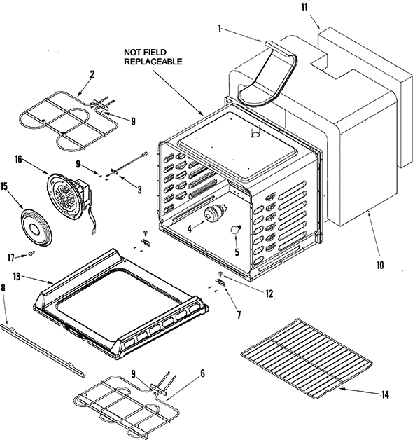 Jenn-Air JER8885RAS Range | Partswarehouse