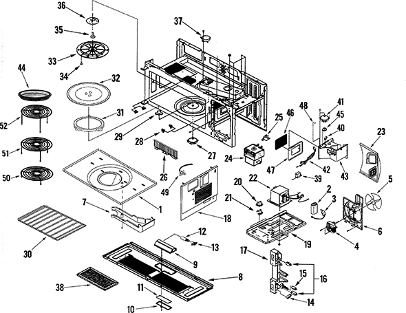 Jenn-air Jmv9169bap Microwave 