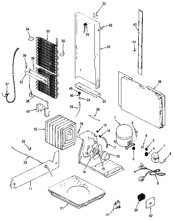 Jenn-Air JRSD246B/MBQ81A Refrigerator | Partswarehouse