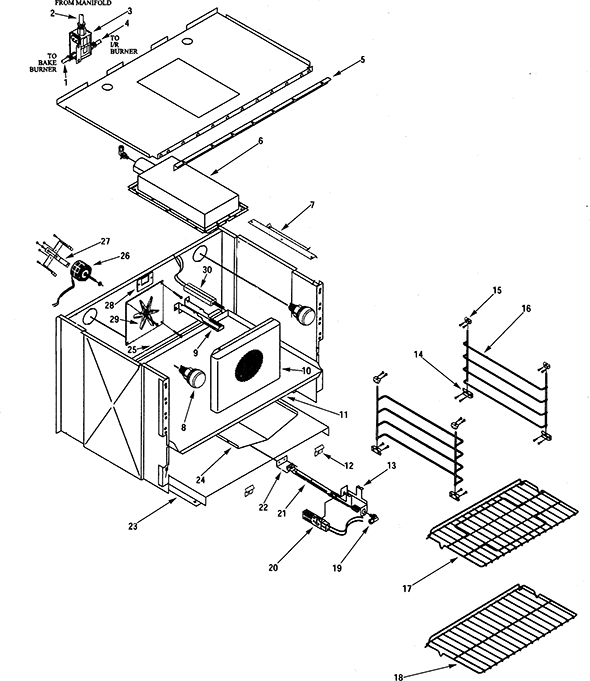 Jenn-Air PRG3610NP Range | Partswarehouse