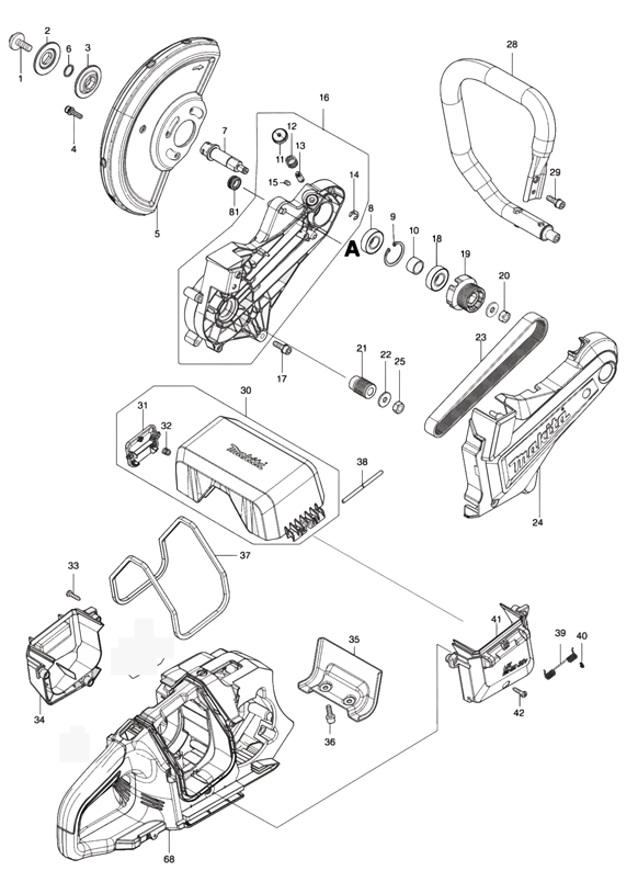 Makita xec01z outlet