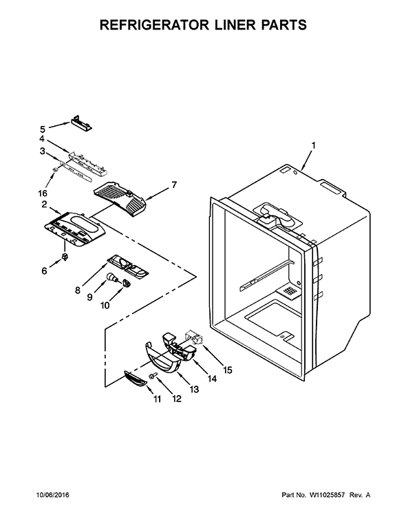 Maytag MFF2258FEZ01 Bottom-Mount Refrigerator | Partswarehouse