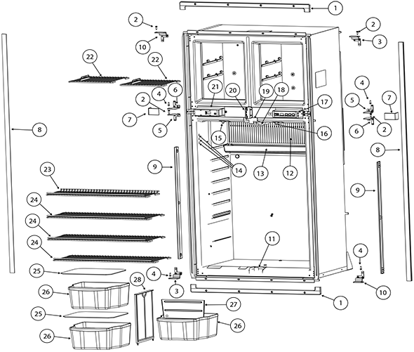 Norcold 1210 SERIES Partswarehouse