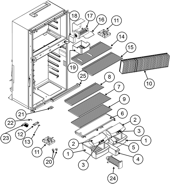 Norcold 2118 SERIES Partswarehouse