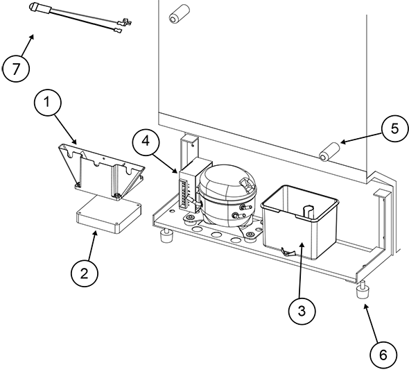 Norcold 640149 Thermistor And Cover