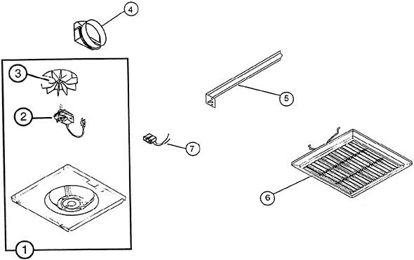 Nutone 756 Exhaust Fan | Partswarehouse