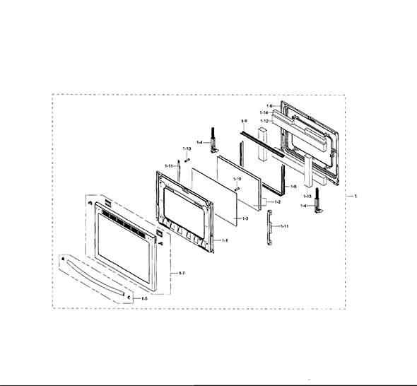 Samsung NX58H9500WS/AA00 Range Partswarehouse