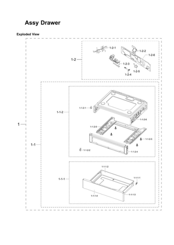 Samsung NX58R4311SGAA01 Gas Range Partswarehouse
