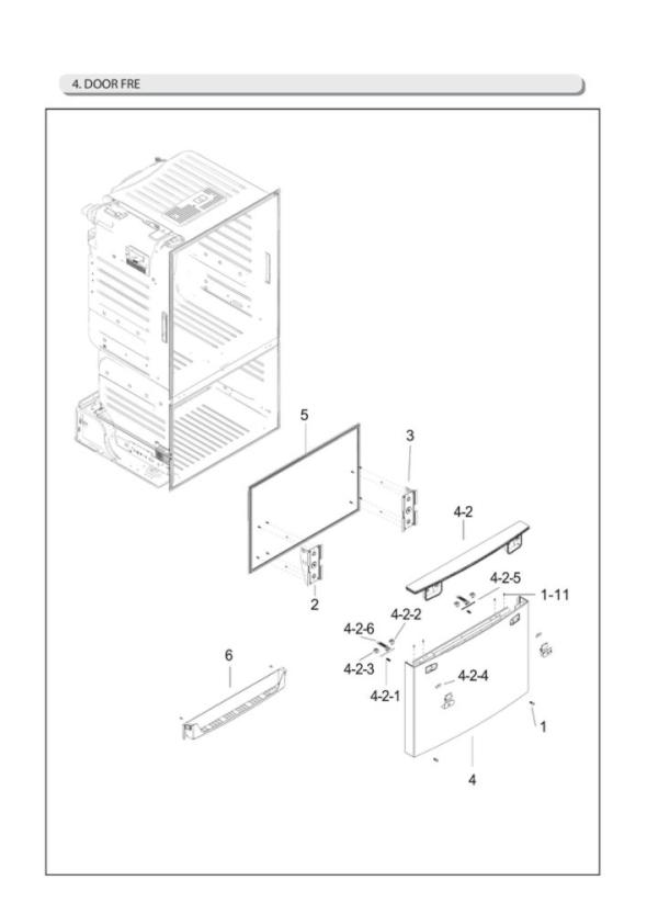 Samsung RF28HFEDBSR/AA-22 Refrigerator | PartsWarehouse