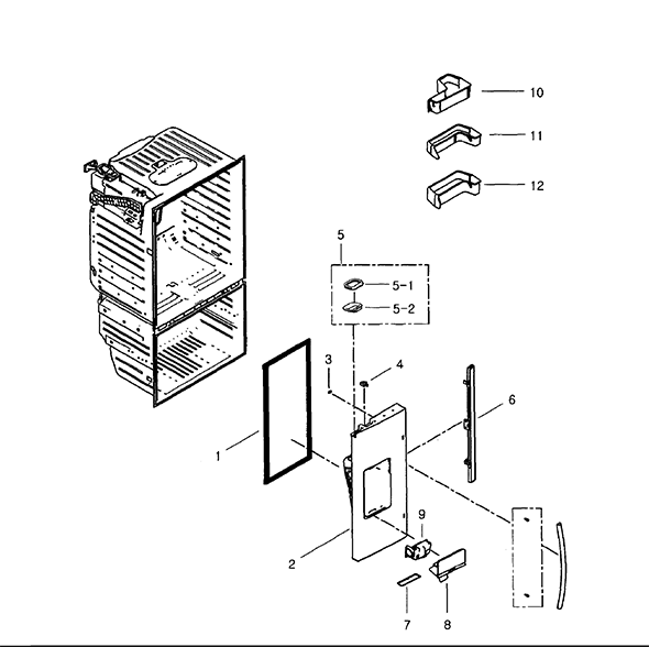 Samsung RFG296HDRS/XAA-01 Refrigerator | Partswarehouse