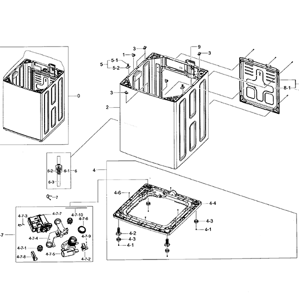 samsung aquajet vrt wa48h7400aw a2