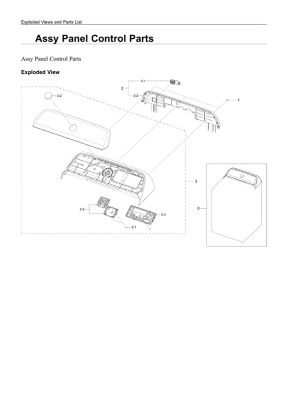 Samsung WA55A7700AV/US-00 Washer | Partswarehouse