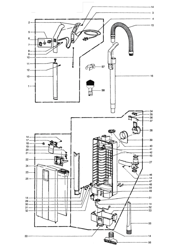 sebo automatic x1 spares