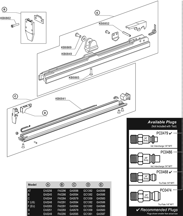 Senco SFT10XP C-Wire Auto DL Stapler (6S0321N) | Partswarehouse