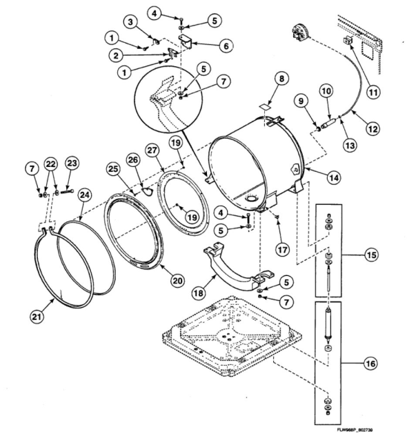 Speed Queen SWFX71QN5400 Commercial Washer | Partswarehouse