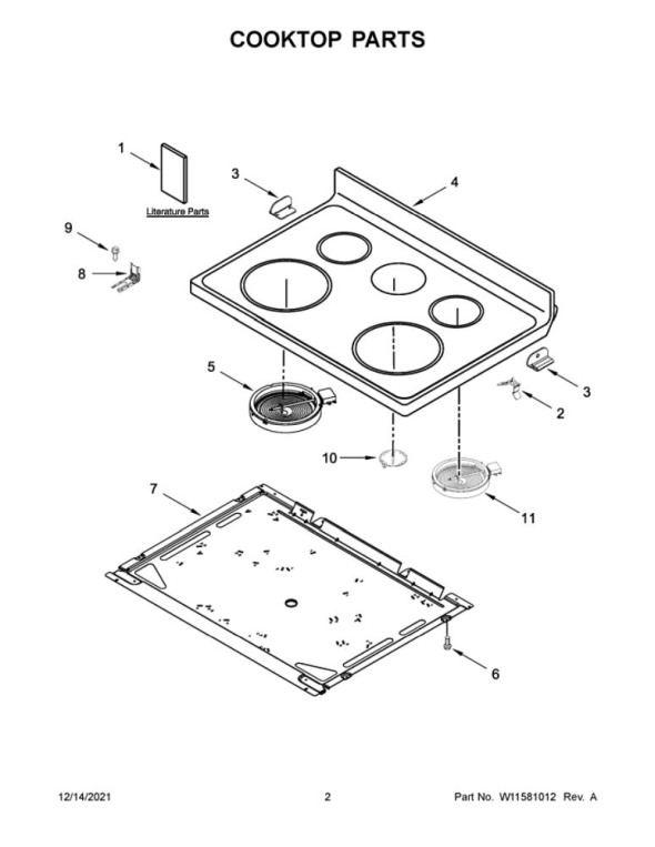 Whirlpool W11548747 - Oven Air Fryer Basket - Appliance Part Group