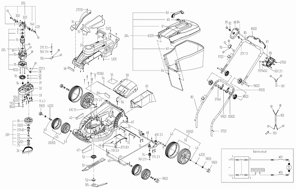 Worx lawn mower deals parts