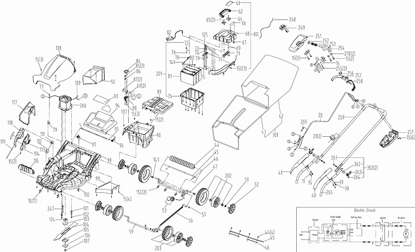 Worx lawn mower deals parts