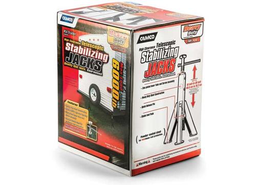 Camco Eazlift Telescopic Jack Set Of 2 #CMC-48860 - Rv Parts and