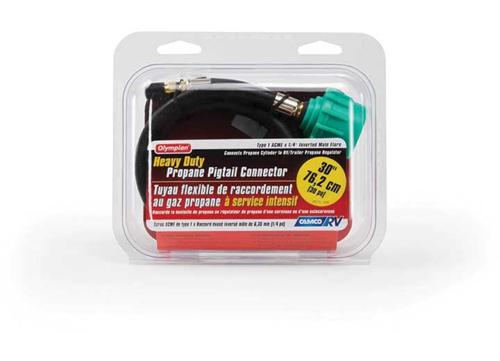 Camco Camco Pigtail Prop Hose Conn 30Inccsausclamshell #CMC-59163 - Rv ...