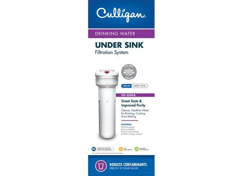 Culligan International Under Sink 3/8In Direct Connect Filtration ...