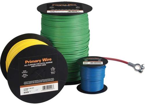 East Penn Manufacturing Wire Spool Primary 12 Gauge; Blue 100 Ft #EPM ...
