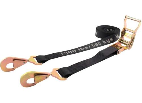 Erickson Manufacturing 1 1/2In X 15Ft 4000Lb Ratchet Strap W/Snap Hook ...