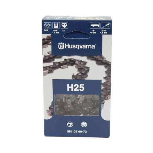 Husqvarna 18" Chain, H25-72 .325,.058Vmi #HUS-591099072 - Yard Parts ...