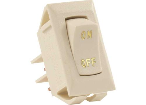 Jr Products Labeled 12V On/Off Switch Ivory #JRP-12615 - Rv Parts and ...