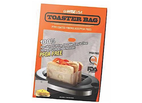 Mg Innovative Reusable Nonstick Toaster Bag 2 Pcs #MIN-GW22618 - Rv ...
