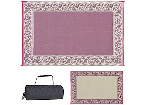 Mings Mark Reversible Awning Patio Rug Mat 8 x 12 ft Burgundy/Beige GA5BURGBEIGE Mings Mark Reversible Awning Patio Rug Mat 8 x 12 ft Burgundy/Beige GA5BURGBEIGE