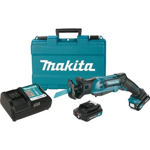 Makita 12V Max CXT? Lithium-Ion Cordless Recipro Saw Kit, Var. Spd ...