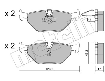 Disc Brake Pad Set
