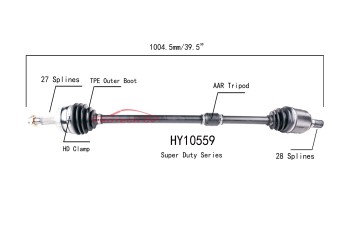 CV Axle Assembly