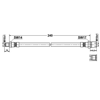 Brake Hydraulic Hose