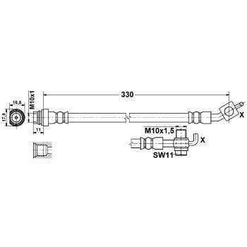 Brake Hydraulic Hose