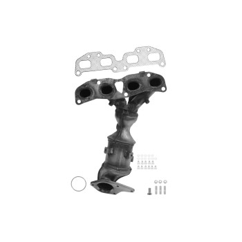 Catalytic Converter with Integrated Exhaust Manifold