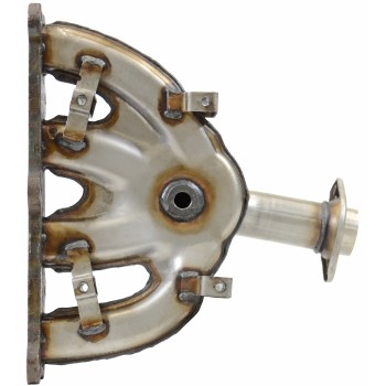 Catalytic Converter with Integrated Exhaust Manifold