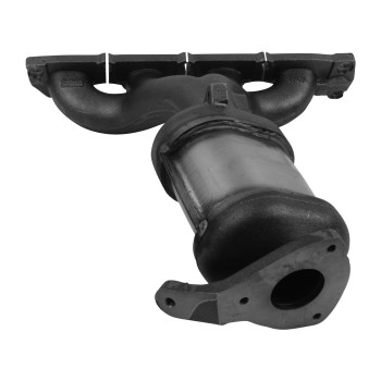 Catalytic Converter with Integrated Exhaust Manifold